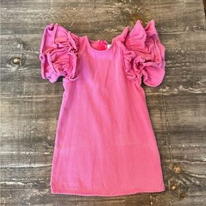 Lola + The Boys 4T Pink Denim Dress